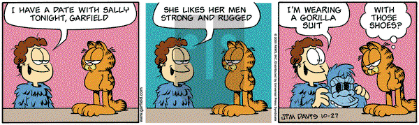 Garfield on Friday October 27, 2000 Comic Strip