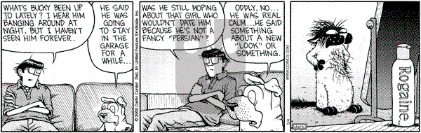 Get Fuzzy on Thursday May 4, 2000 Comic Strip