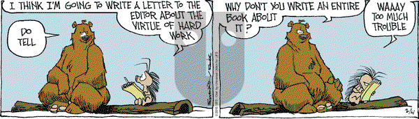 The Grizzwells on Wednesday February 4, 2015 Comic Strip