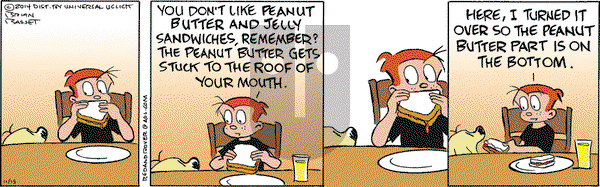 Red and Rover on Saturday November 15, 2014 Comic Strip
