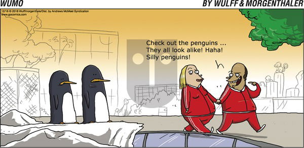 WuMo on Sunday December 16, 2018 Comic Strip