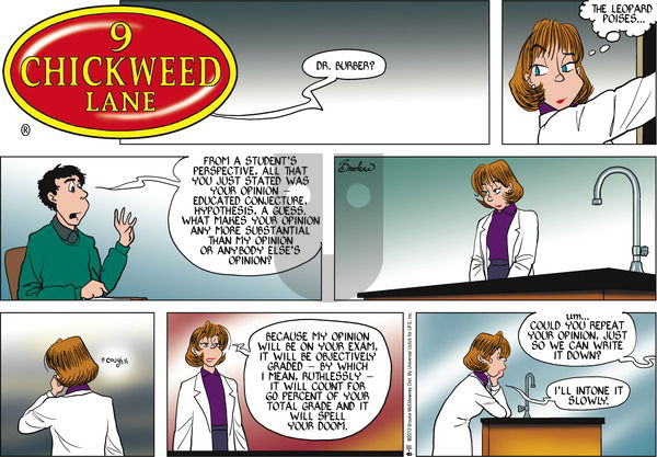 9 Chickweed Lane on Sunday August 11, 2013 Comic Strip