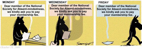 Dark Side of the Horse on Sunday January 15, 2012 Comic Strip