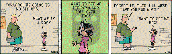 Grand Avenue on Wednesday February 26, 2020 Comic Strip