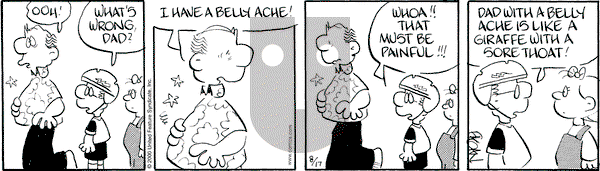 Drabble on Thursday August 17, 2000 Comic Strip