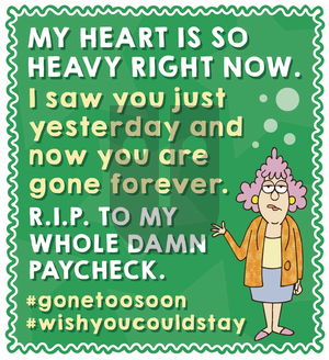 Aunty Acid on Saturday May 3, 2025 Comic Strip