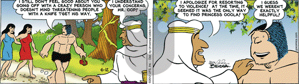 Alley Oop - Tuesday June 12, 2012 Comic Strip