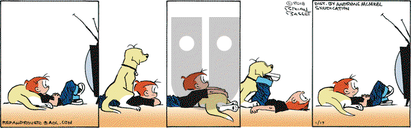 Red and Rover on Wednesday January 17, 2018 Comic Strip