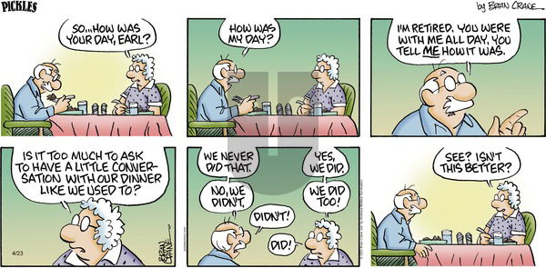 Pickles - Sunday April 23, 2023 Comic Strip