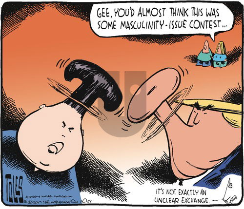 Tom Toles on Sunday August 13, 2017 Comic Strip