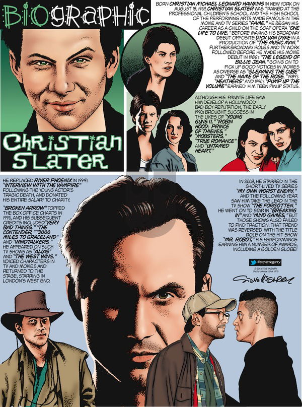 Biographic on Sunday August 21, 2016 Comic Strip