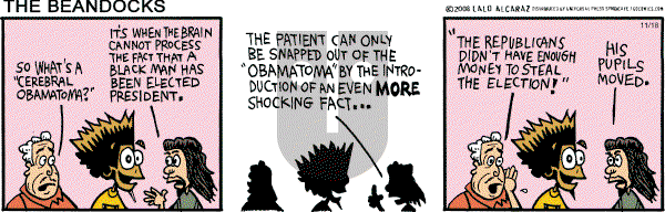 La Cucaracha on Tuesday November 18, 2008 Comic Strip
