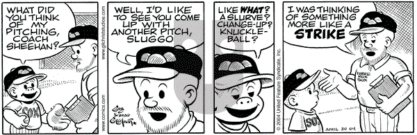Nancy on Saturday June 26, 2004 Comic Strip