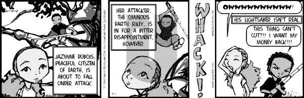 The Boondocks on Monday January 8, 2007 Comic Strip
