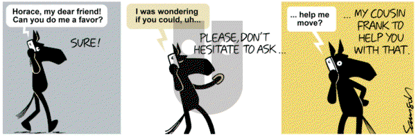 Dark Side of the Horse - Wednesday May 15, 2013 Comic Strip