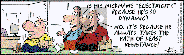 Frank and Ernest on Monday February 4, 2013 Comic Strip