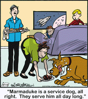 Marmaduke on Monday October 14, 2019 Comic Strip