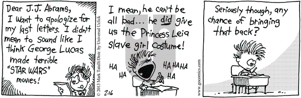 Heart of the City on Saturday February 16, 2013 Comic Strip