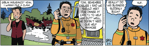 Luann on Tuesday August 5, 2014 Comic Strip