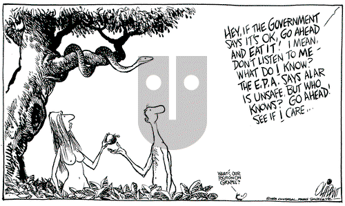 Pat Oliphant on Friday March 17, 1989 Comic Strip