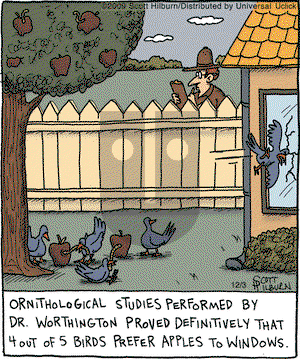 The Argyle Sweater on Thursday December 3, 2009 Comic Strip