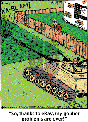 Close to Home on Tuesday February 13, 2018 Comic Strip