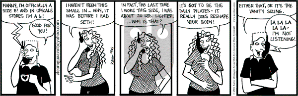 Clear Blue Water on Wednesday October 25, 2006 Comic Strip