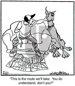 Marmaduke on Friday June 22, 2007 Comic Strip