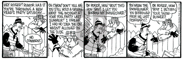 Monty on Wednesday December 28, 2005 Comic Strip