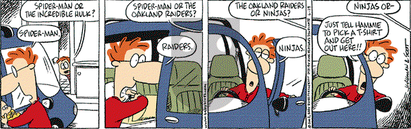 Baby Blues on Friday June 29, 2007 Comic Strip