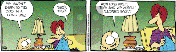 The Buckets on Monday April 5, 2021 Comic Strip
