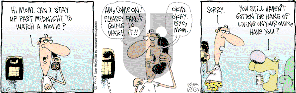 The Duplex on Saturday March 15, 2003 Comic Strip
