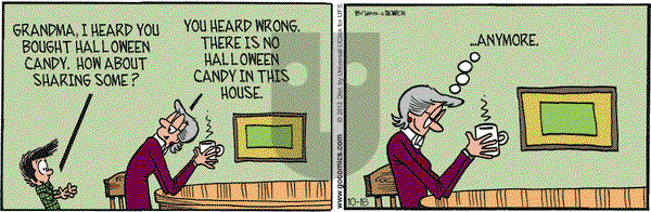 Grand Avenue on Friday October 18, 2013 Comic Strip
