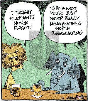Reality Check on Monday January 25, 2010 Comic Strip