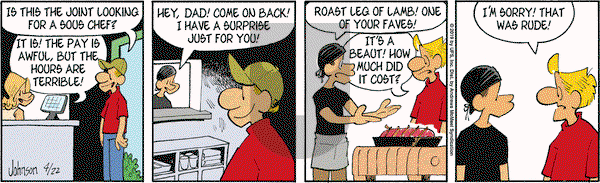 Arlo and Janis on Monday April 22, 2019 Comic Strip
