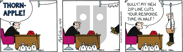 The Born Loser on Monday October 4, 2010 Comic Strip