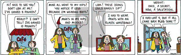 Cathy Classics on Saturday February 7, 2009 Comic Strip