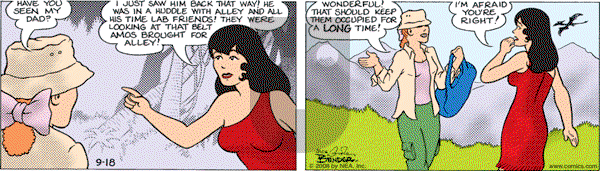 Alley Oop on Thursday September 18, 2008 Comic Strip