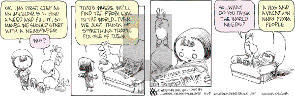 Non Sequitur - Wednesday March 19, 2008 Comic Strip