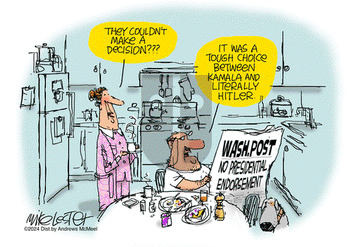 Mike Lester on Friday October 25, 2024 Comic Strip