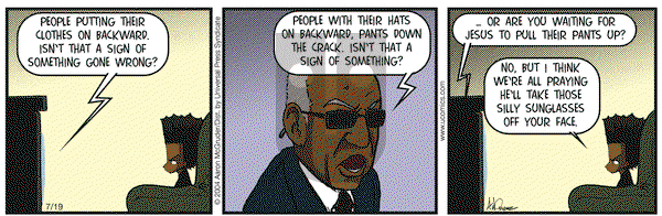 The Boondocks on Tuesday July 20, 2004 Comic Strip