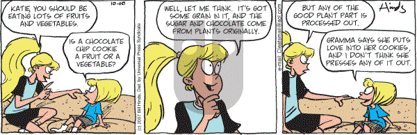 Cleats - Wednesday October 10, 2007 Comic Strip
