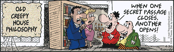 Frank and Ernest on Saturday April 30, 2016 Comic Strip