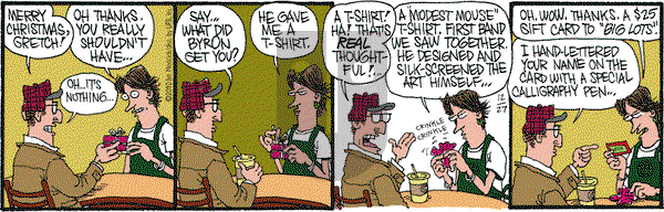 Monty on Monday December 27, 2010 Comic Strip
