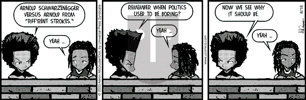 The Boondocks on Monday March 21, 2011 Comic Strip
