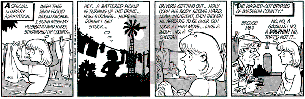 Doonesbury on Monday April 3, 1995 Comic Strip