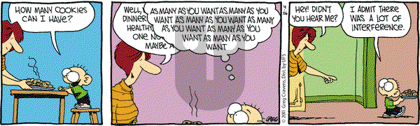 The Buckets on Tuesday April 26, 2011 Comic Strip