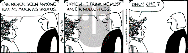 The Born Loser on Tuesday May 22, 2007 Comic Strip