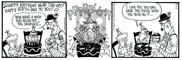 Monty on Thursday October 12, 2006 Comic Strip