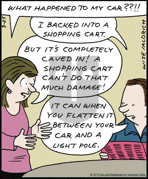 Real Life Adventures on Wednesday March 25, 2015 Comic Strip